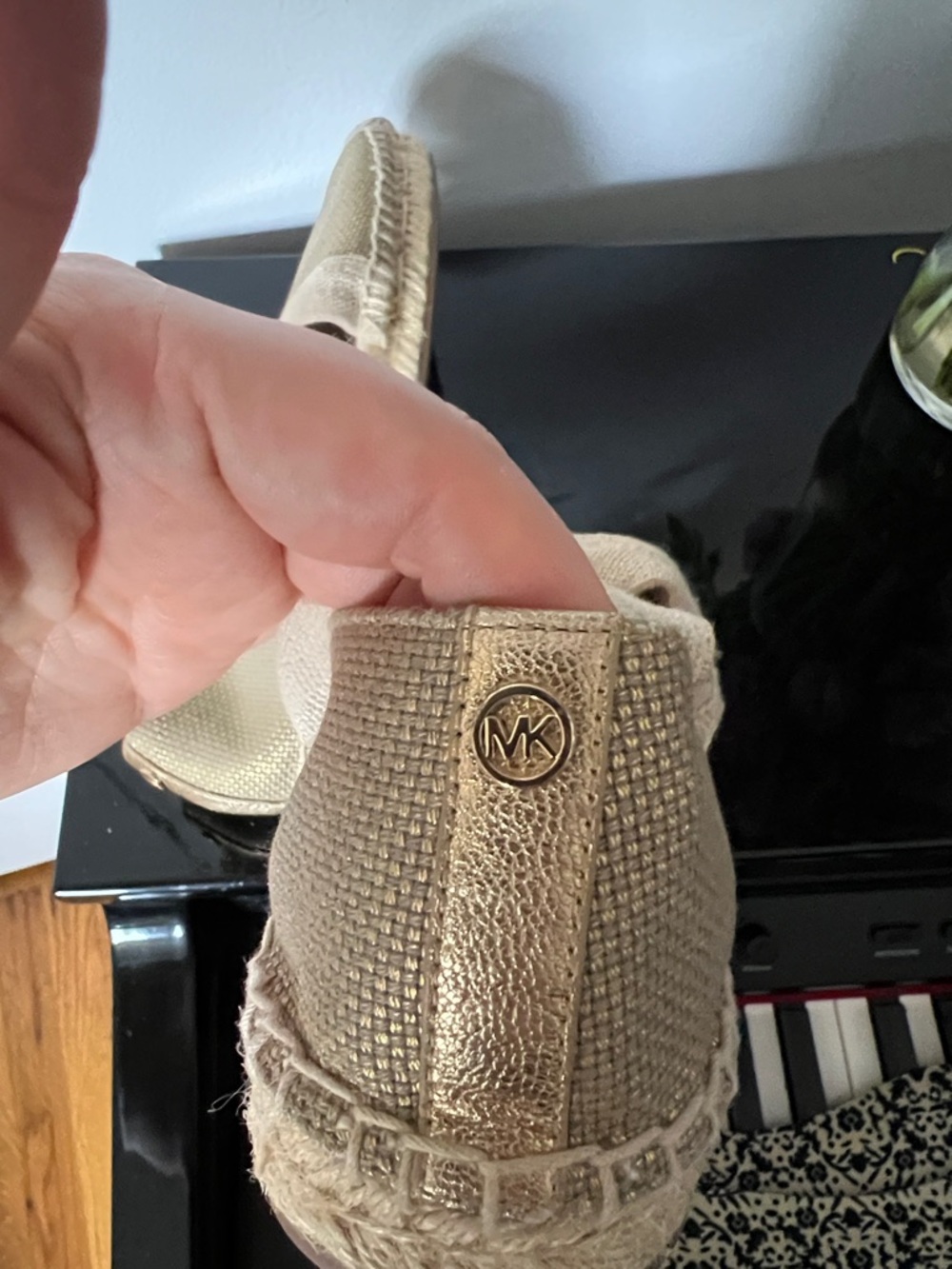 MICHAEL KORS Dana Espadrilles Size 8.5 - Picture 11 of 14